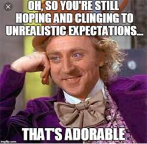 Willy Wonka Meme: Setting Expectations